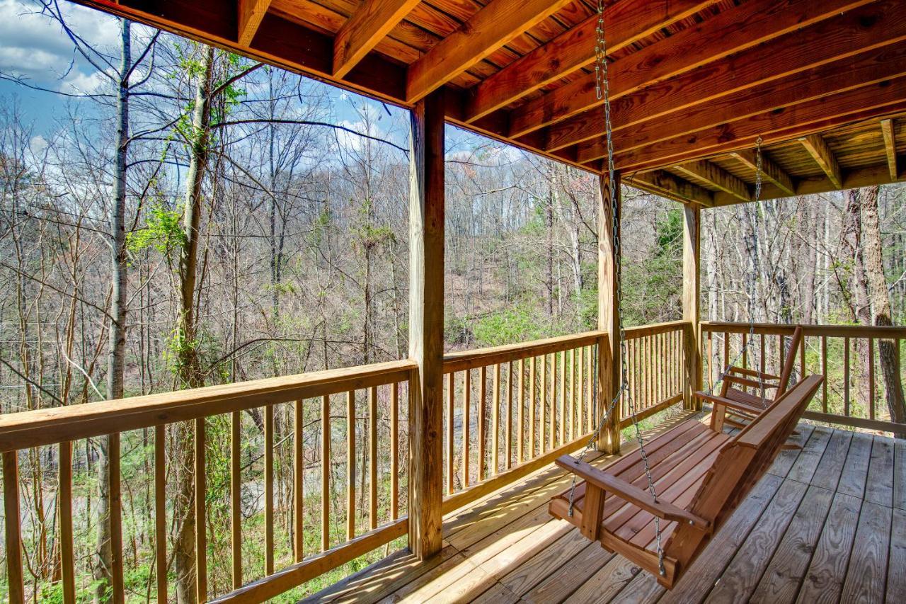 North Ridge Place Brand New Log Cabin With Hot Tub Great Location Sevierville Exteriör bild